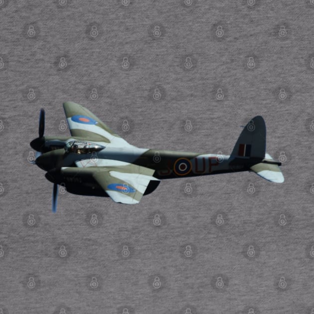 de Havilland D.H.98 Mosquito T.Mk.III no background by acefox1